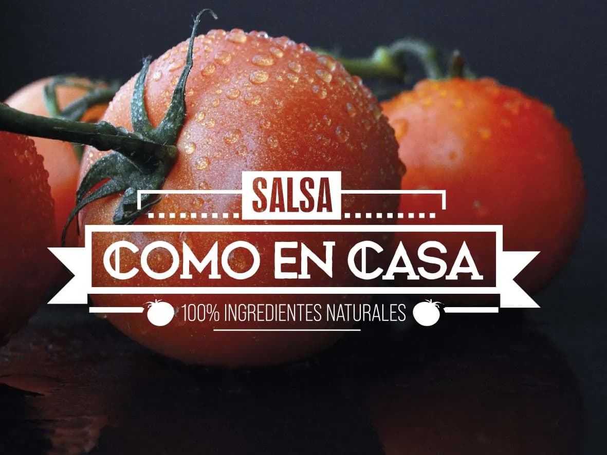Aplicación de la marca Como en Casa