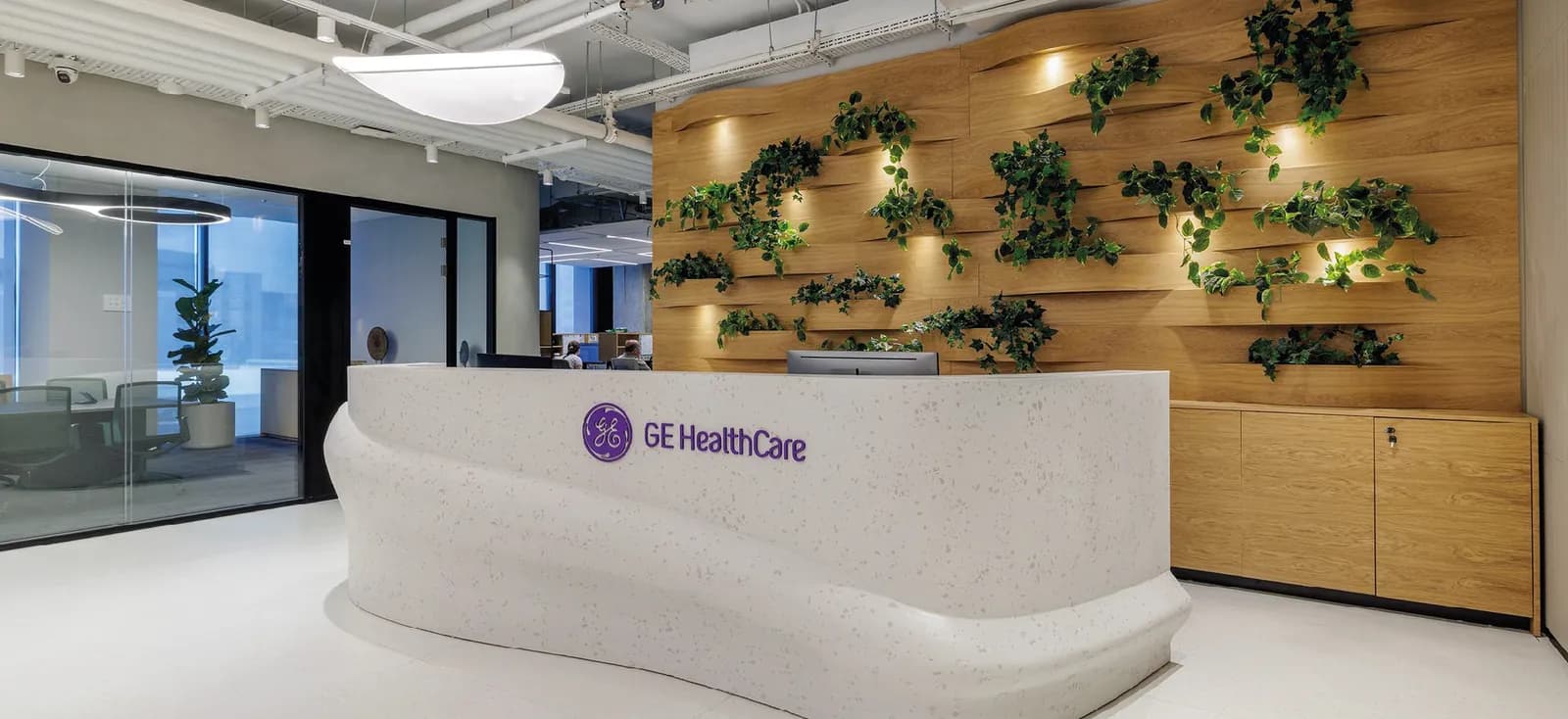 Sitio de venta GE Healthcare en maqueta de dispositivos