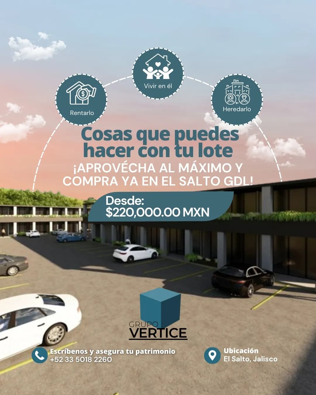 Publicaciones de las inmobiliarias para redes sociales