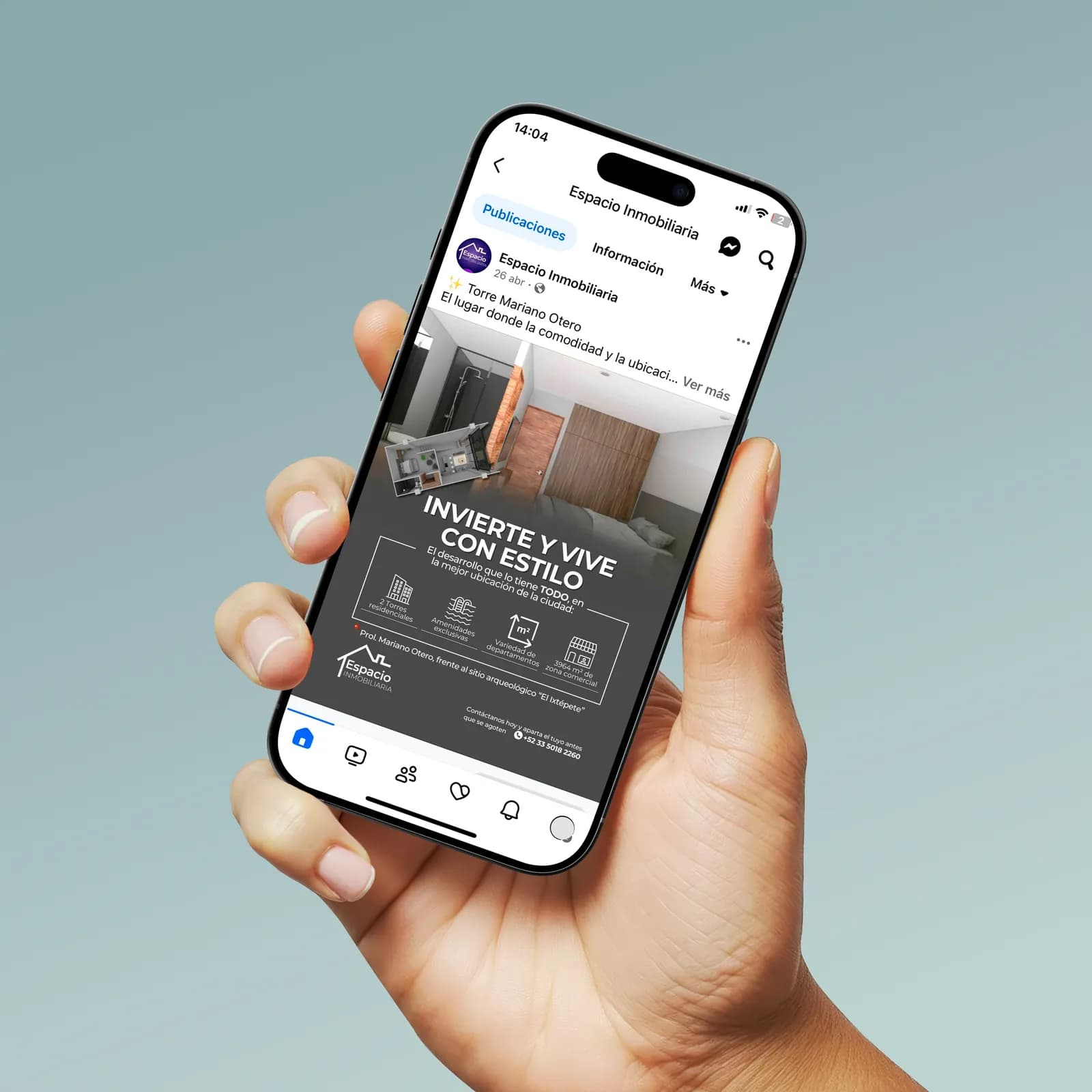 Publicaciones de las inmobiliarias para redes sociales