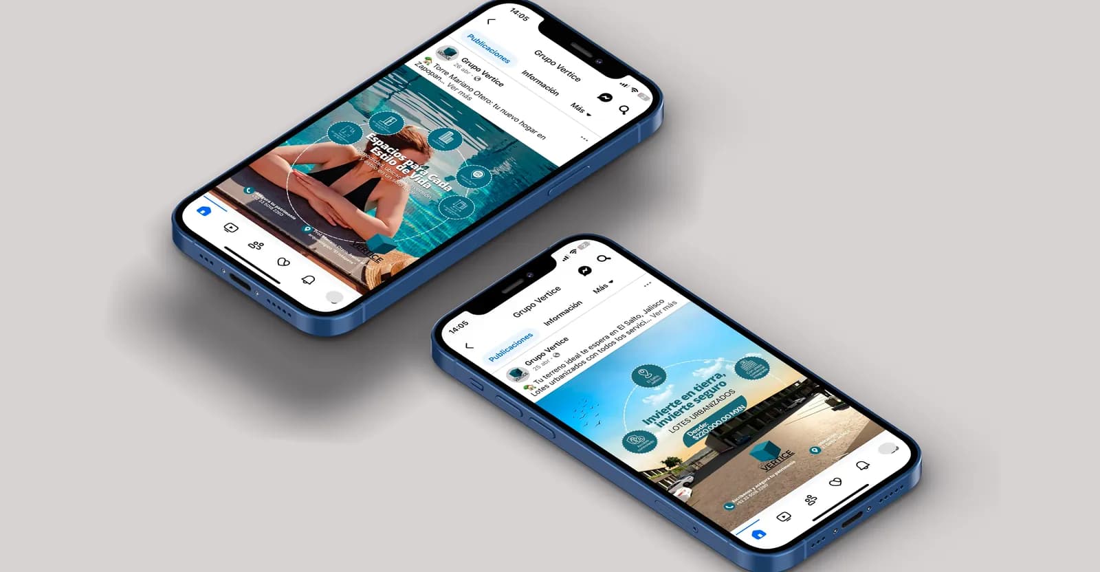 Publicaciones de las inmobiliarias para redes sociales
