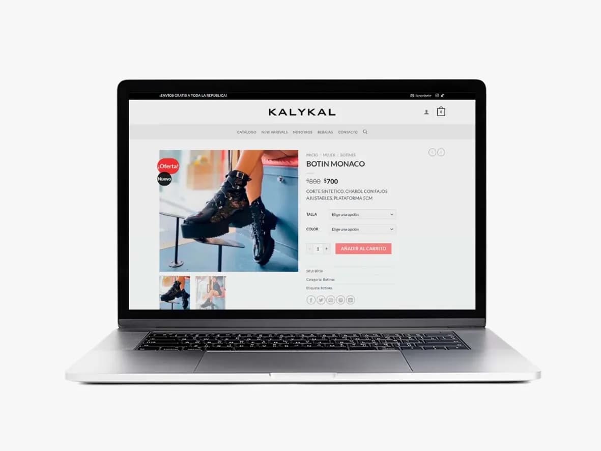 Proyecto Kalykal Shoes